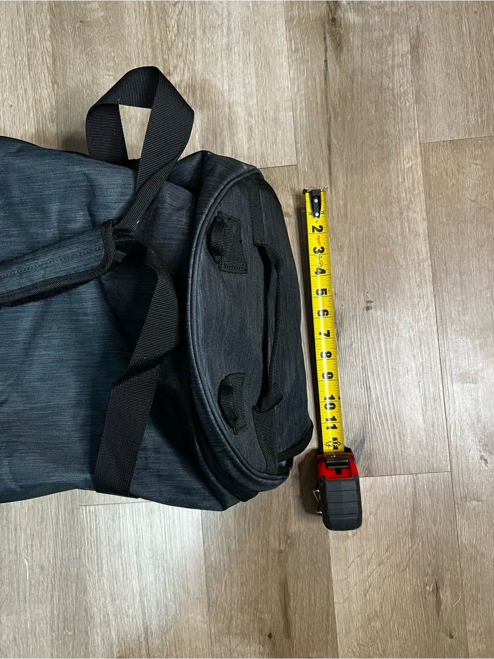 Rossignol Black Travel Duffel with Shoulder Strap